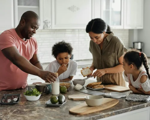 Family preparing for international relocation to Panama